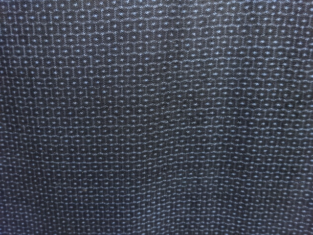 JAPANESE KIMONO / ANTIQUE MENS KIMONO / SILK / DORO OSHIMA TSUMUGI